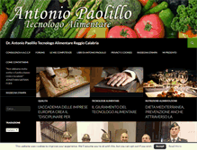Tablet Screenshot of antoniopaolillo.com